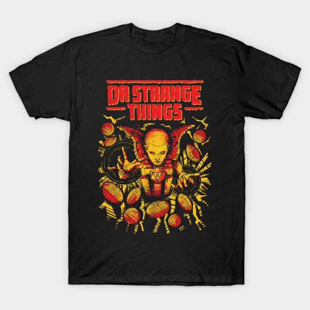 Dr. Strange Things T-Shirt by CuratedPop